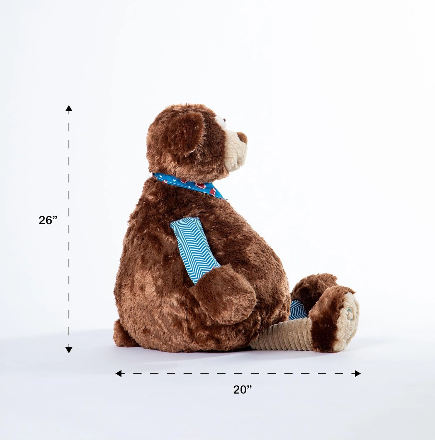 Jill Martin Binge Watching Buddy Plush Football Buddy Bear