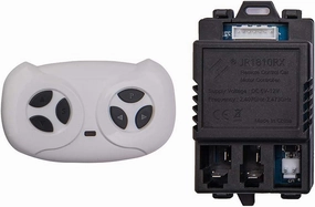 JR1810RX 7 Pin Children's Electric Car 2.4G Bluetooth Remote Control and Receiver Kit Controller Control Box Accessories for Replacement Parts