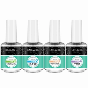 Karlash Gel Base DIP Powder System (Set of 4 0.5oz)