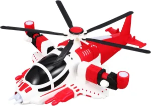 Kisangel Transforming Airplane Toy for Toddlers Rotating Wings Automatic Transformation Sturdy Plastic for Boys and Girls' Coordination