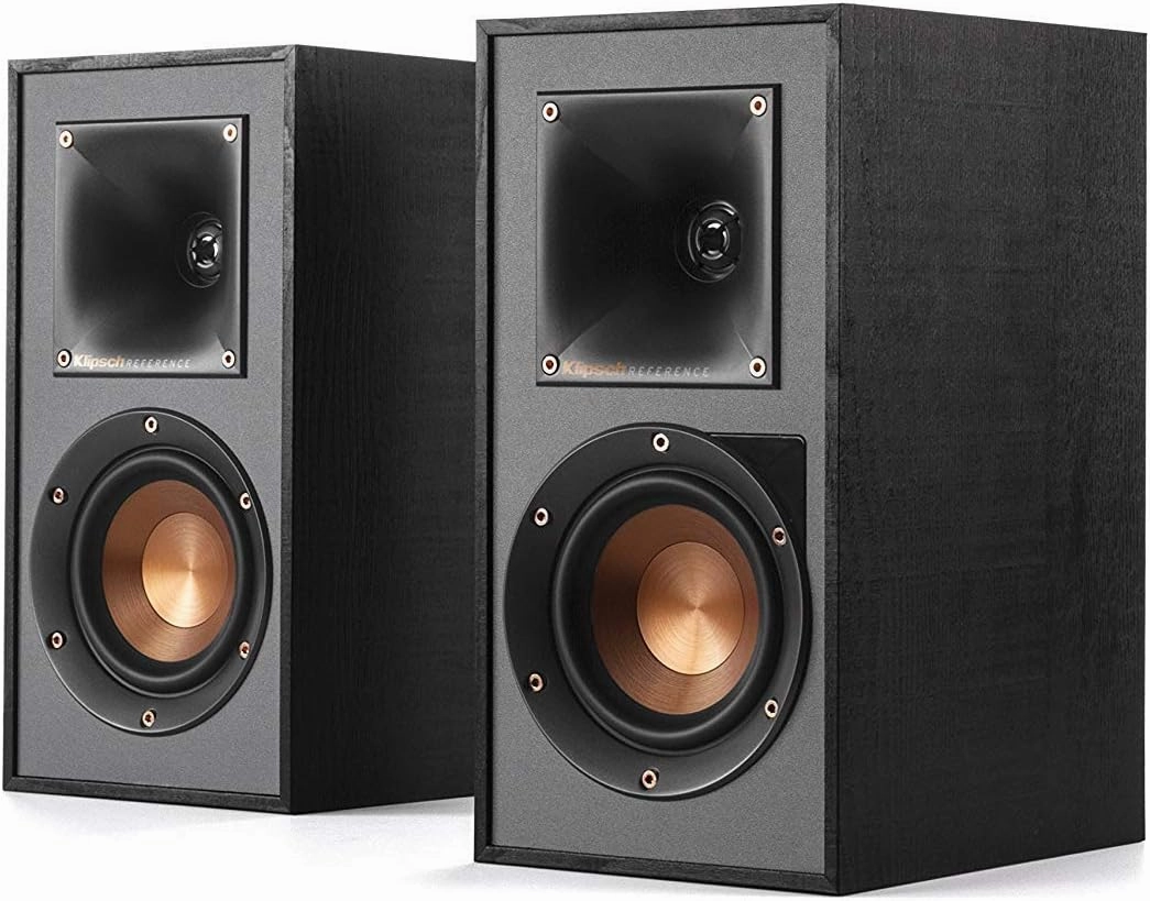Klipsch R-41PM Powered Bookshelf Speaker,Black