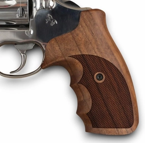KSD Brand Colt King Cobra (Pre 2019) Compatible Walnut Grips Diamond (KSD-00757)