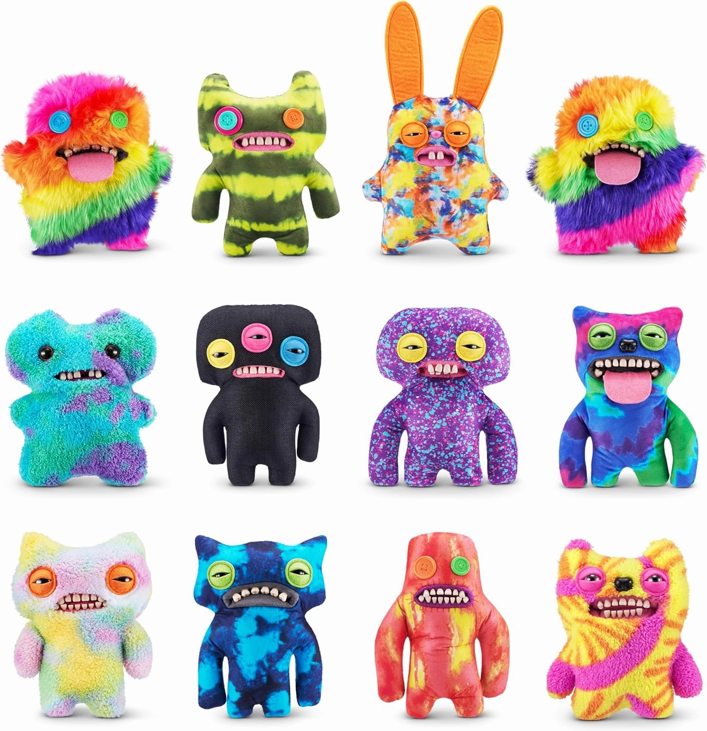 Laboratory Misfits by ZURU Funny Ugly Monster, Plush, Collectible, Silly, Toy (Rabid Rabbit)
