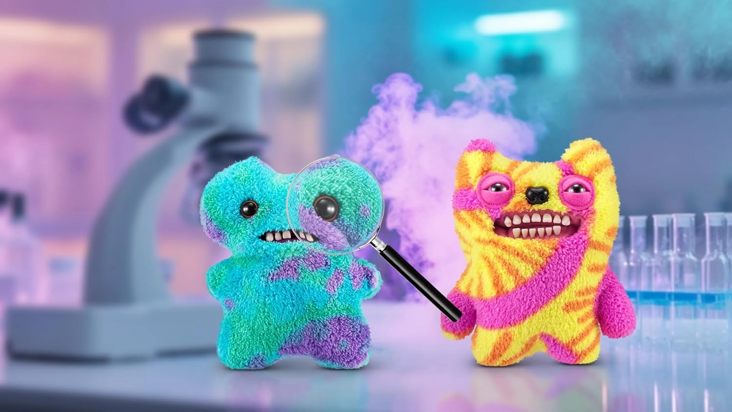 Laboratory Misfits by ZURU Funny Ugly Monster, Plush, Collectible, Silly, Toy (Rabid Rabbit)