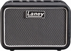 Laney MINI-ST-SUPERG Battery Powered Stereo Guitar Amp with Smartphone Interface, Black