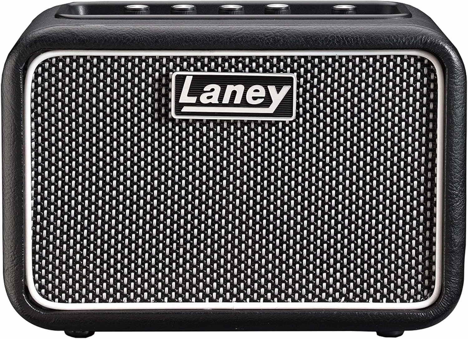 Laney MINI-ST-SUPERG Battery Powered Stereo Guitar Amp with Smartphone Interface, Black