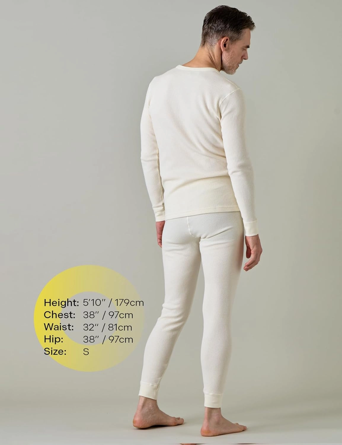 LAPASA Men's Cotton Waffle Thermal Underwear Set Midweight & Heavyweight Long Johns Base Layer Cold Weather M60/M137