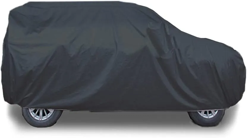Large Kids Ride-On Toy Car Cover, Outdoor Wrapper Resistant Protection for Electric Battery Powered Children Wheels Toy Vehicles-Universal Fit, Water Resistant, UV Rain Snow Protection (Black)