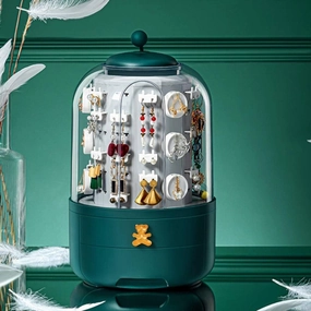 Large-Capacity Visual Multifunctional Jewelry Storage Gift Box Storage Box, Jewelry Box Box Jewelry Accessories