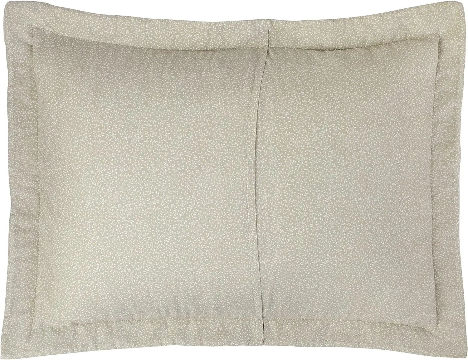 Laura Ashley Home - Queen Quilt Set, Cotton Reversible Bedding with Matching Shams, Home Decor for All Seasons (Amberley Biscuit, Queen)