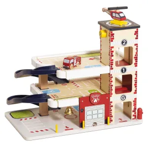 Le Toy Van 453 Fire & Rescue Garage