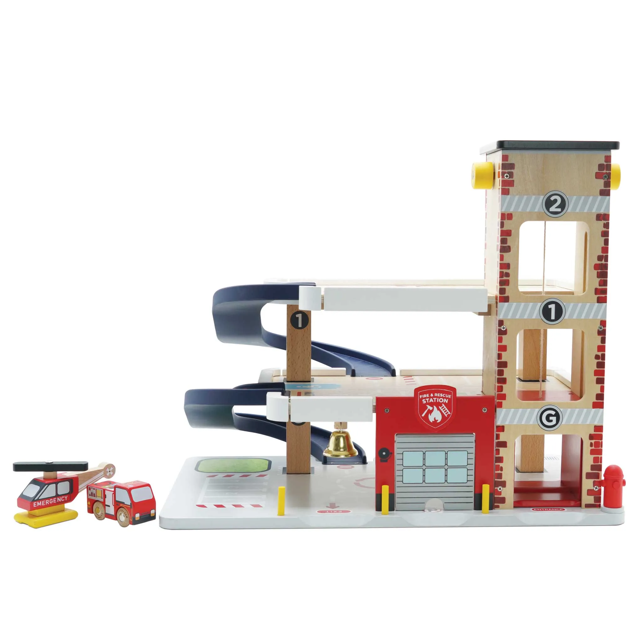 Le Toy Van 453 Fire & Rescue Garage