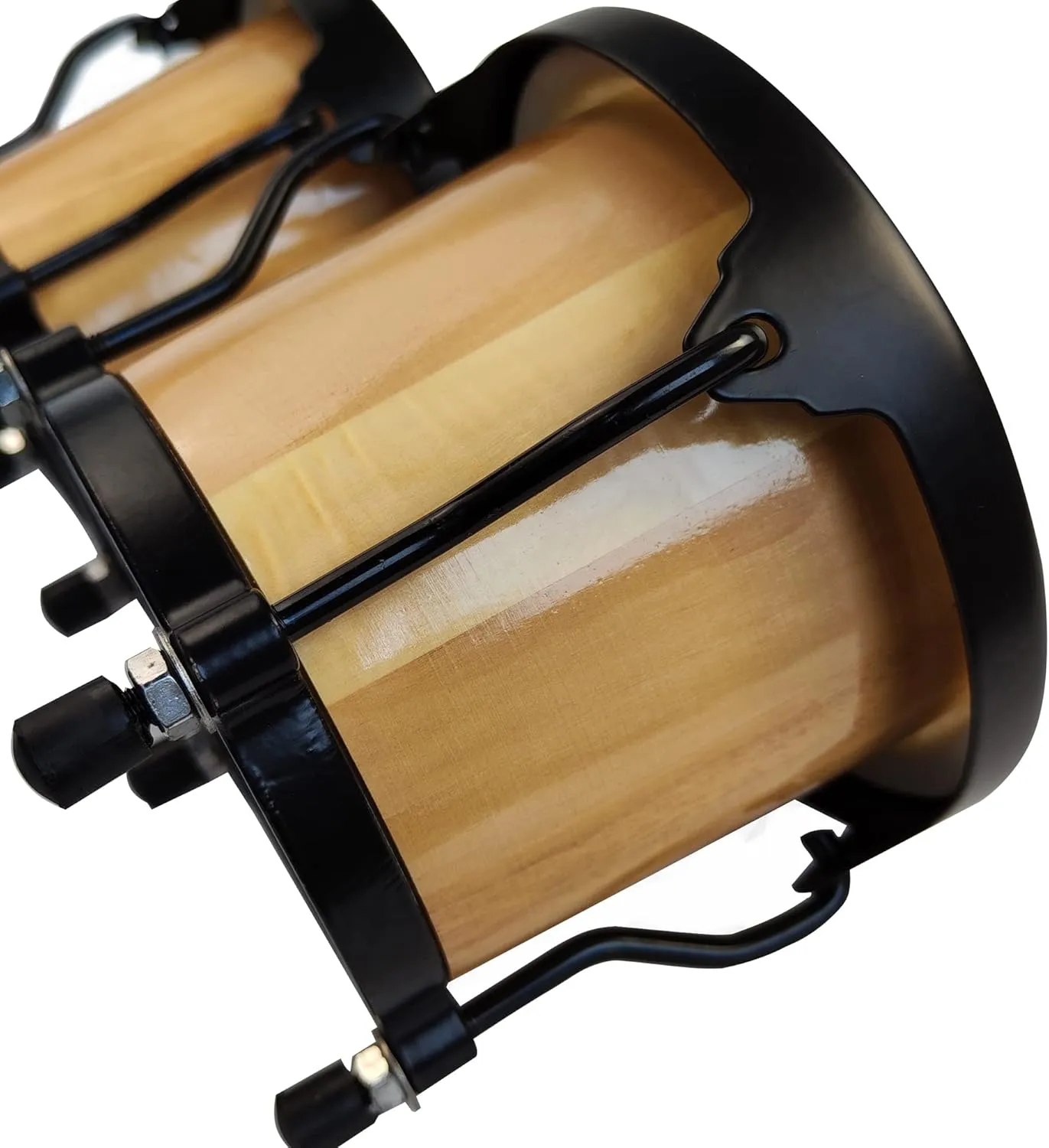 LeSage Bongos Drum for Adults Kids Beginner Bongos Starter 4 in and 5 in Natural Wood Professional Musical Instruments Bongos Drums Set Real Skin Drum Head Child Bongos