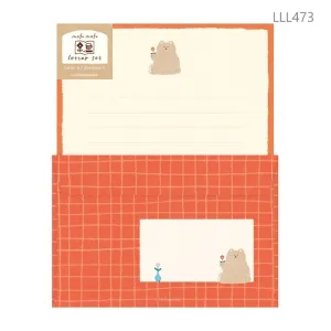 Letter Writing Set - Fluffy Bear