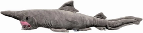 lilizzhoumax Simulation Ghost Shark Stuffed Animal, Soft Shark Toys Big Shark Plush Pillows for Kids, Large Stuffed Shark Funny Gifts for Boy's and Girl's Room Shark Decor Gifts