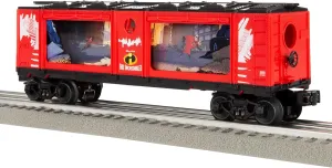 Lionel Disney Pixar Incredibles O Gauge Model Train Aquarium Car