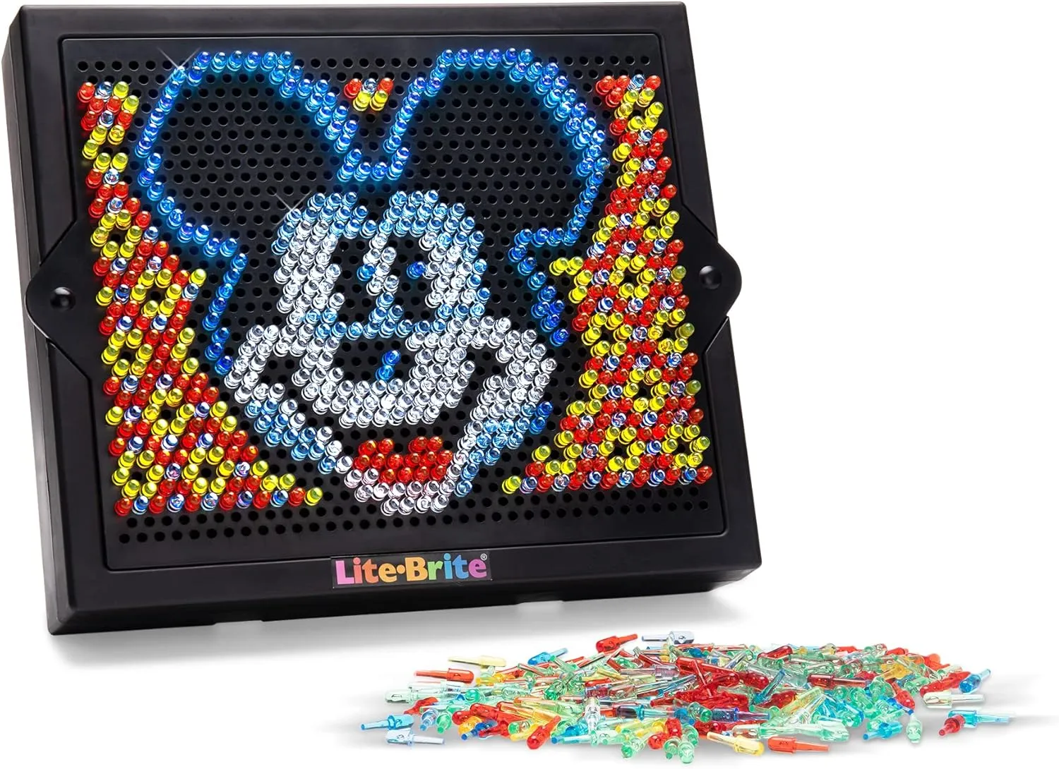 Lite Brite Super Bright HD, Disney Edition - Creative Retro Light-Up Screen – Educational Play for Children, Enhances Creativity, Gift for Boys and Girls Ages 6 
