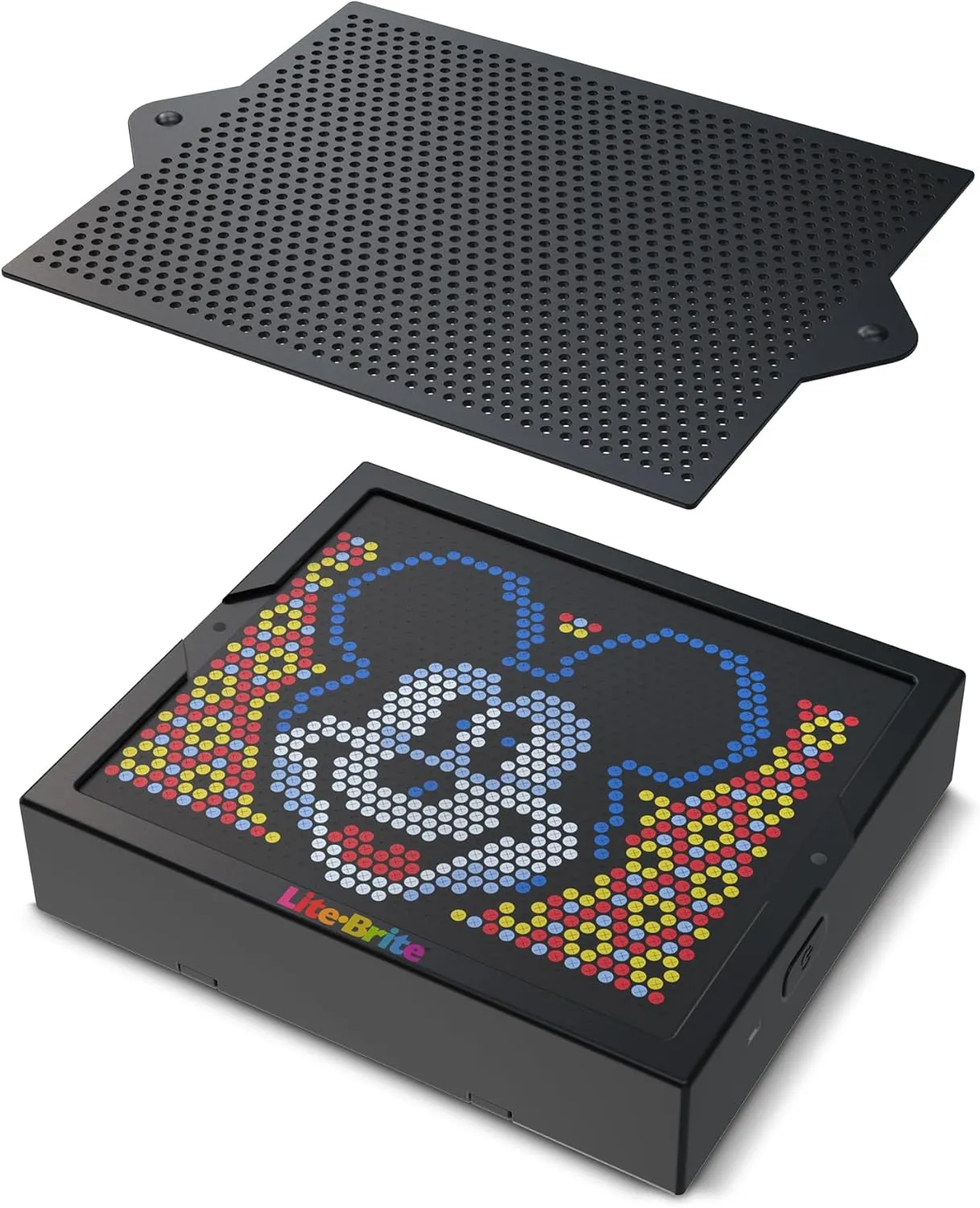 Lite Brite Super Bright HD, Disney Edition - Creative Retro Light-Up Screen – Educational Play for Children, Enhances Creativity, Gift for Boys and Girls Ages 6 