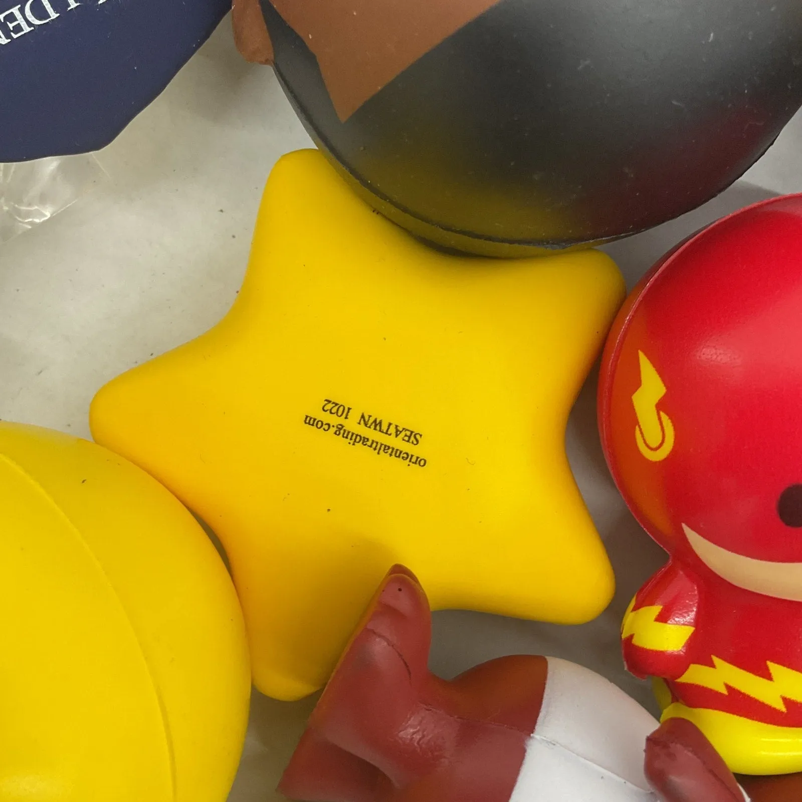 LOT 5 lbs Squishy Soft Foam Stress Ball Fidget Toys Cute Smiley Animal Figures