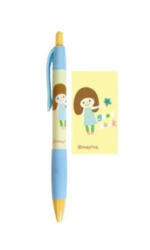 Lovely Rubber Pen - Okaytina Blue