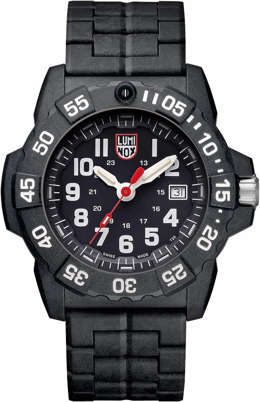 Luminox Men's Year-Round NavySEAL Carbon Compound 3500 Series Quartz Watch