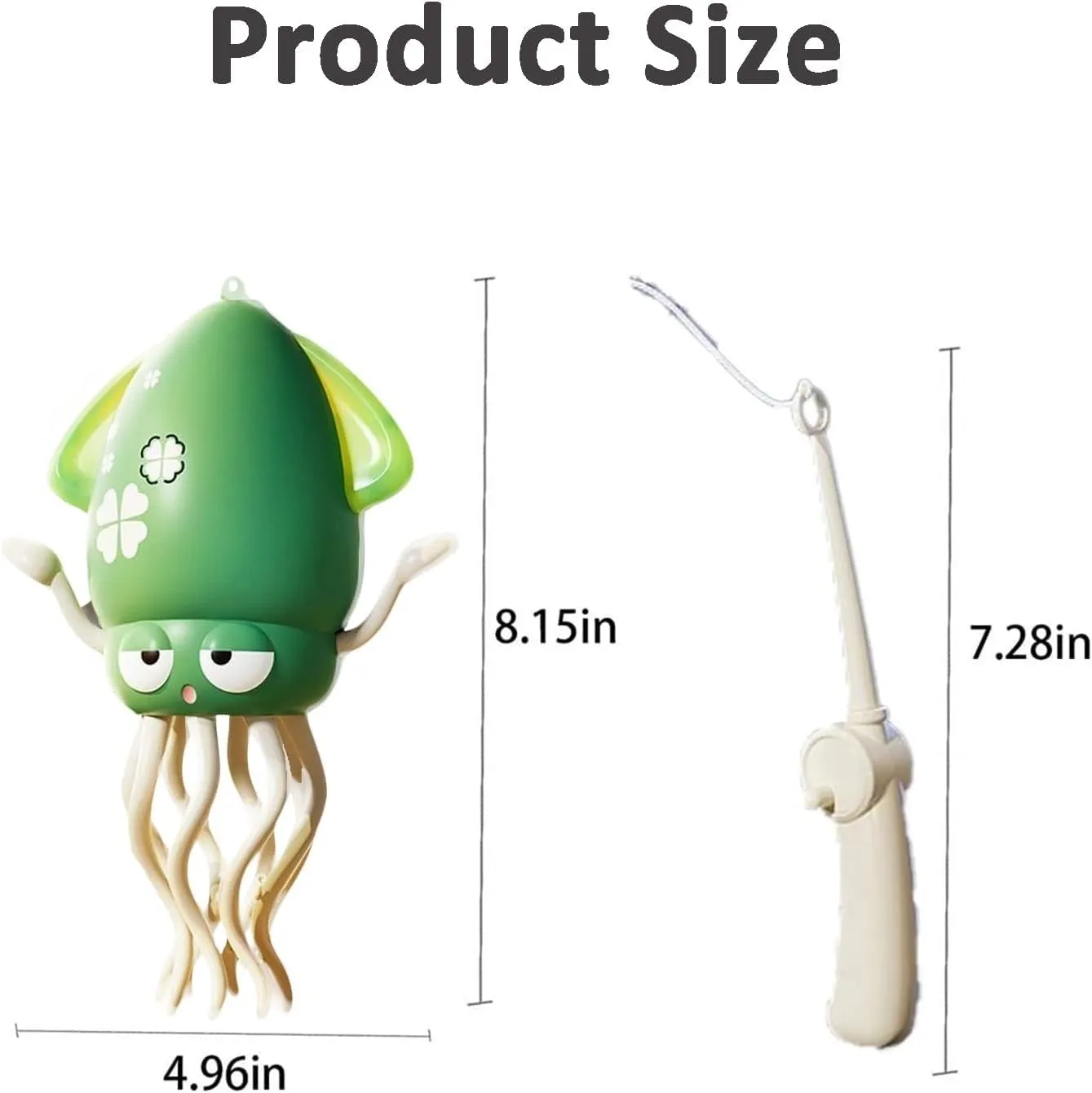 Magic Dancing Octopus Toy, Smart Tentacle Explorer, Playful Crazy 8-Leg Auto-Dance Octopus Toy, Crawling Dancing Automatic Obstacle Sensor Toys, Wiggly Wonder Octopuss Pet Toys for Indoor Cat Dog(Gree