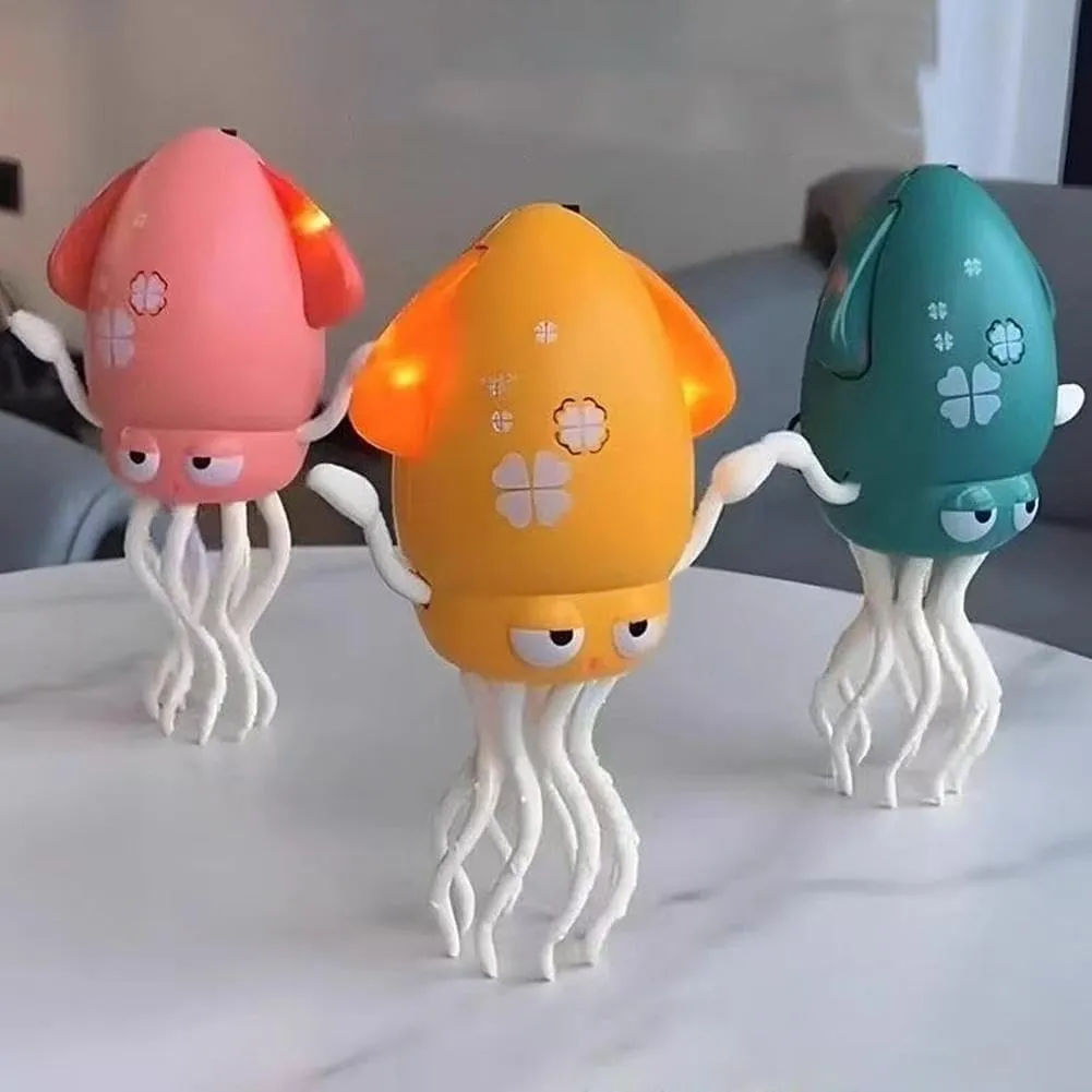 Magic Dancing Octopus Toy, Smart Tentacle Explorer, Playful Crazy 8-Leg Auto-Dance Octopus Toy, Crawling Dancing Automatic Obstacle Sensor Toys, Wiggly Wonder Octopuss Pet Toys for Indoor Cat Dog(Gree