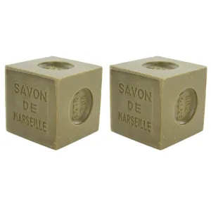Marseille Olive Oil Soap 200g, 72% Olive Oil - Pack of 2