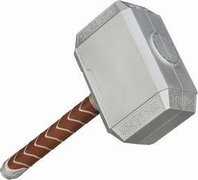 Marvel Thor Battle Hammer Role Play Toy, Weapon Accessory Inspired by The Comics Super Hero, 5  Years (Amazon Exclusive)