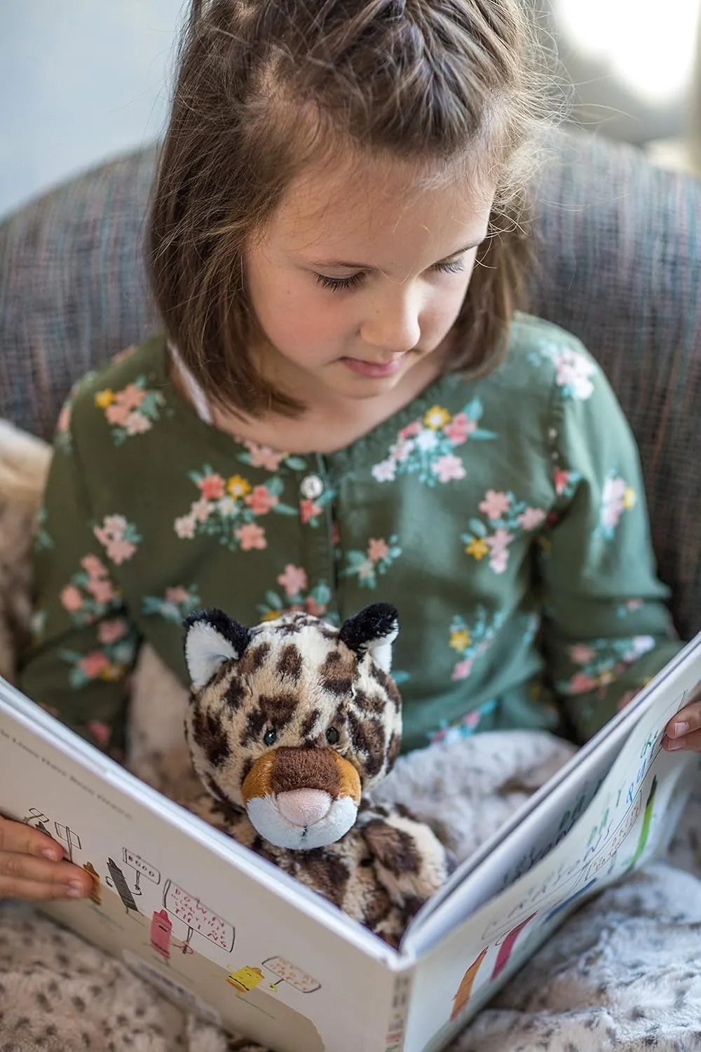 Mary Meyer Marshmallow Zoo Stuffed Animal Soft Toy, 13-Inches, Leopard