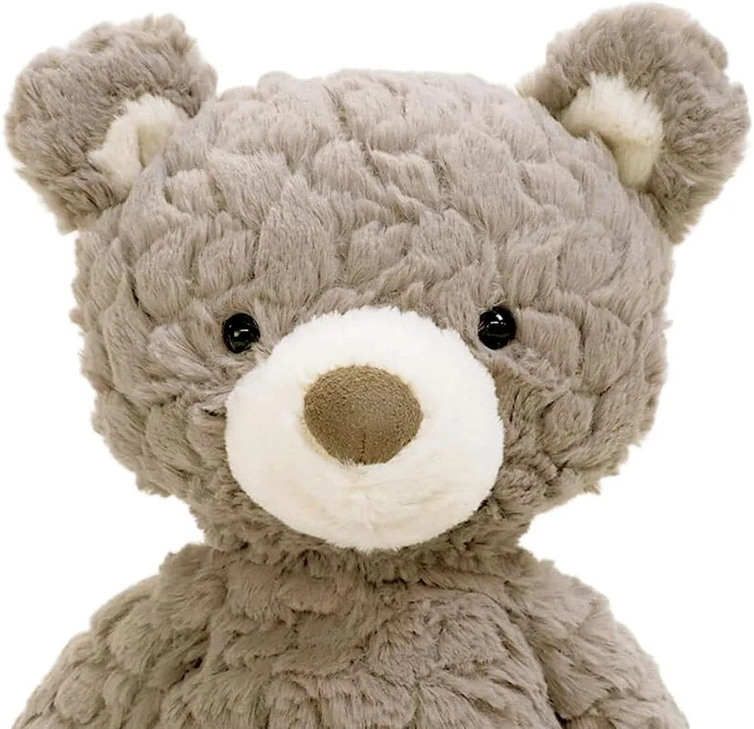 Mary Meyer Putty Bear Medium Teddy Bear Soft Toy, Grey