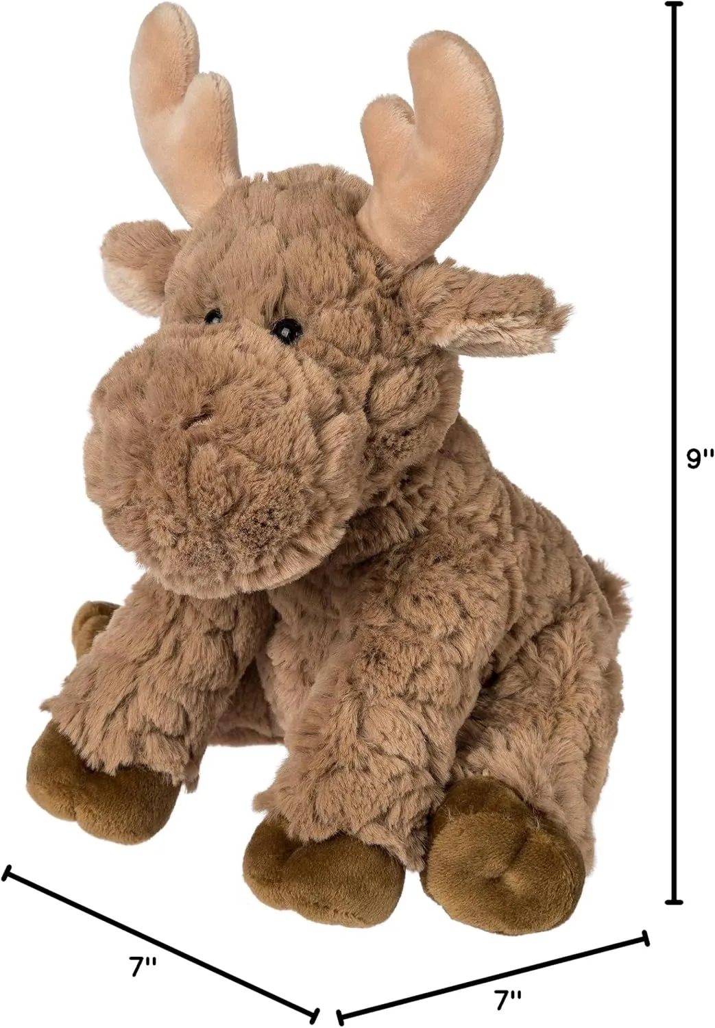 Mary Meyer Putty Stuffed Animal Soft Toy, 9-Inches, Marty Moose