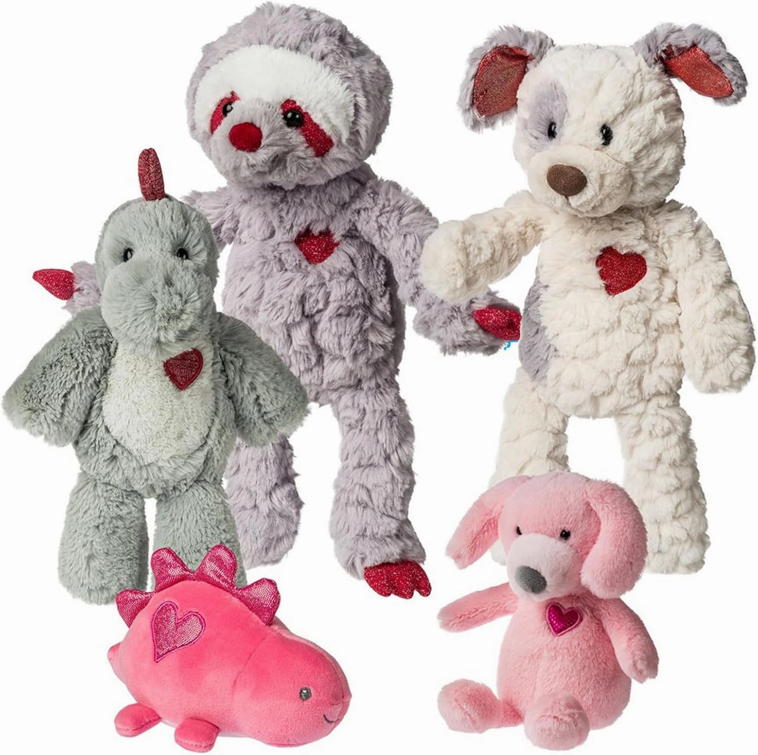 Mary Meyer Stuffed Animal Marshmallow Zoo Soft Toy, 9-Inches, Junior Sweetie-Saurus