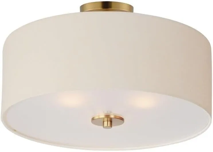 Maxim Bongo - 3 Light Semi-Flush Mount-11 Inches Tall and 18 Inches Wide