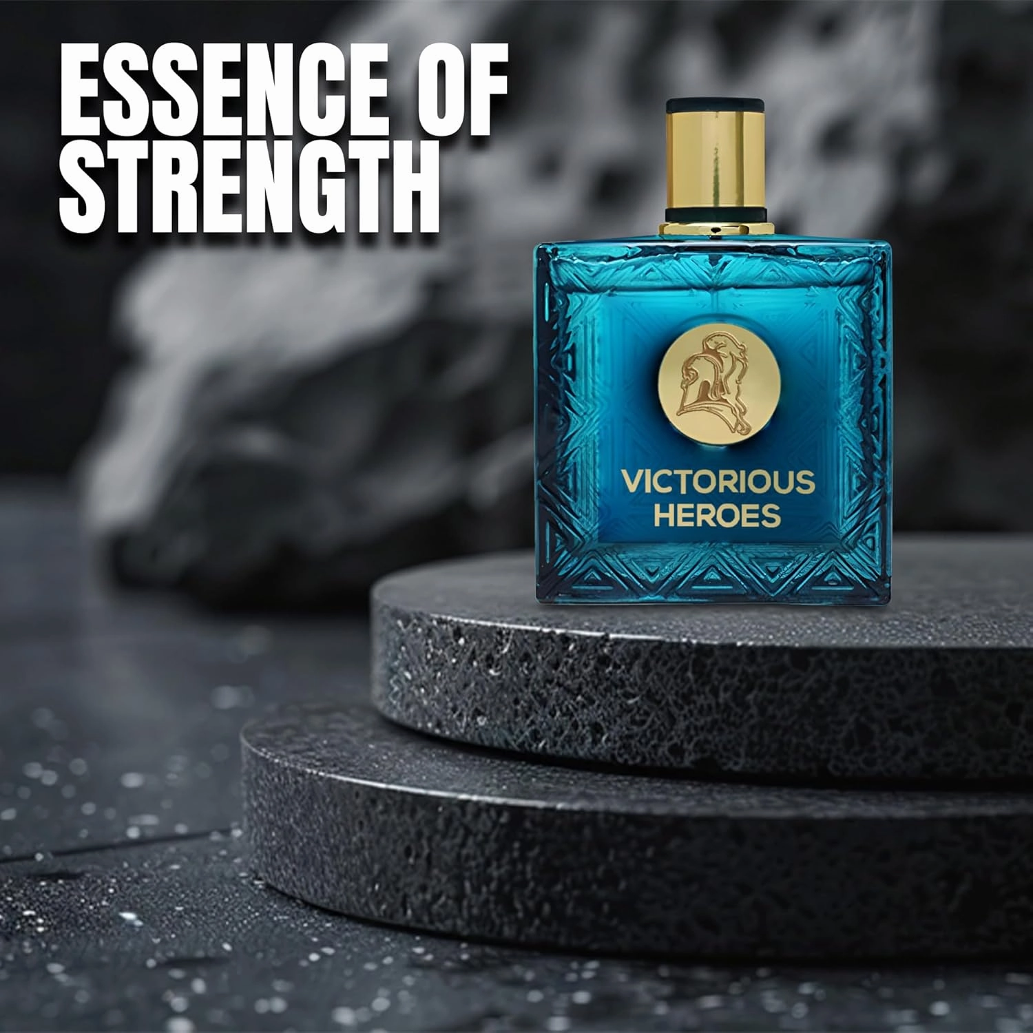 Men's Cologne Gift Set 4PCS Combo Include Valentine Milano,1 Billion,Savage Extrail & Victorious Heroes- 3.4 Fl Oz Each | Vanilla, Leather & Amber Floral Long Lasting Fragrance