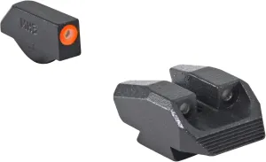 MEPRO Hyper-Bright tritium Night Sights Compatible with Kimber, Green tritium dots,Extra Bright Colored Front photoluminescent Night Sight, U Notch Rear Glow on Sights by Meprolight