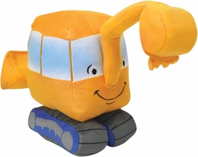 MerryMakers Little Excavator Plush Toy, 7-Inch