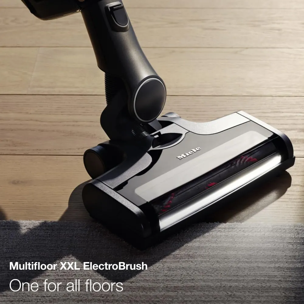 Miele Triflex HX1 Pro - Cordless vacuum cleaner with innovative 3in1 design, additional battery for 120 min total run-time - Infinity Grey Pearl Finish