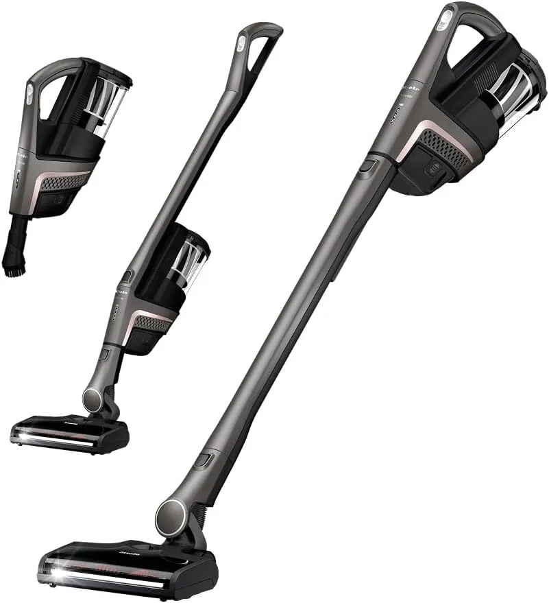 Miele Triflex HX1 Pro - Cordless vacuum cleaner with innovative 3in1 design, additional battery for 120 min total run-time - Infinity Grey Pearl Finish