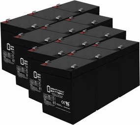 Mighty Max Battery 12V 5AH SLA Battery Replacement for Mini-X XC50GTB Scooter - Pack of 12