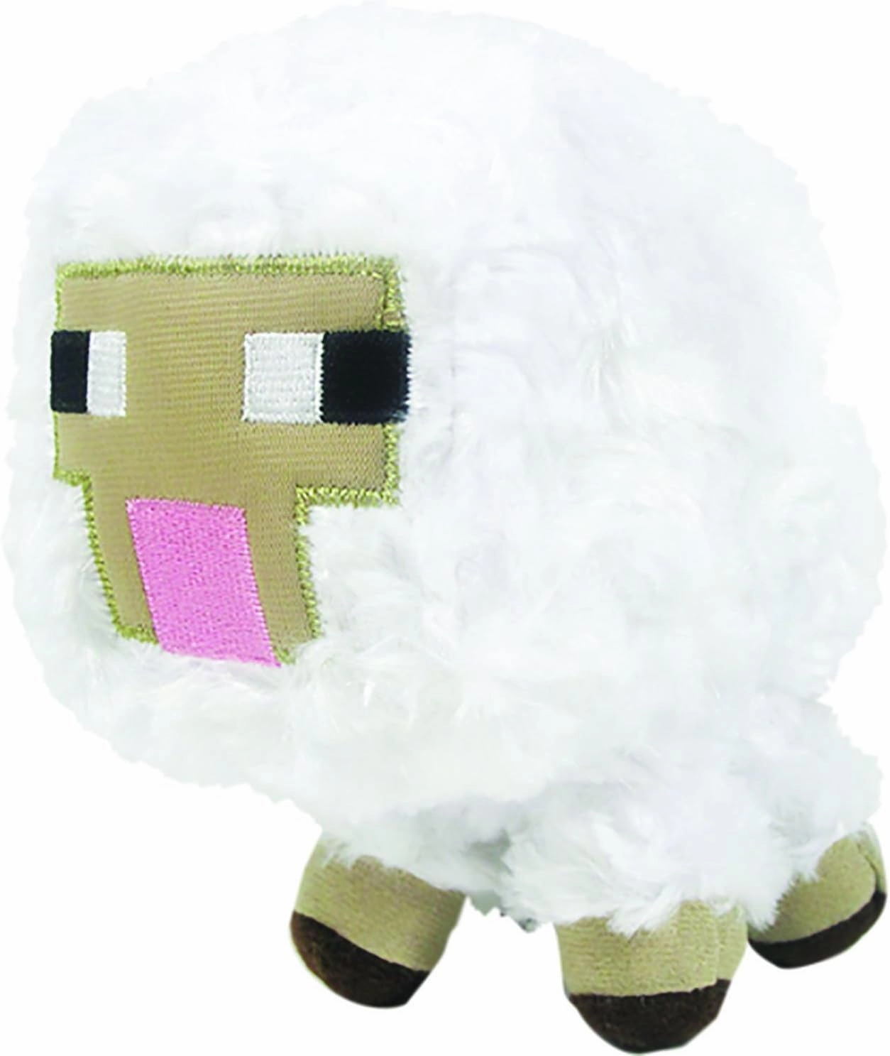 Minecraft Baby Sheep Plush Toy - Soft, Yellow Stuffed Animal Figure, 5.5" Tall, Ages 12  Months