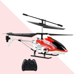 Mini Helicopter 2.4GHz RC Helicopter Electric RC Aircraft 3 Channel Gyro Remote Control Aircraft Crash Resistant Boy Toy Airplane Gifts for Children and Adults