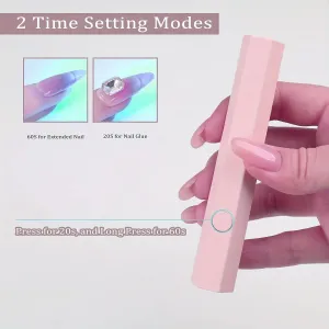 Mini Rechargeable LED Nail Dryer Lamp