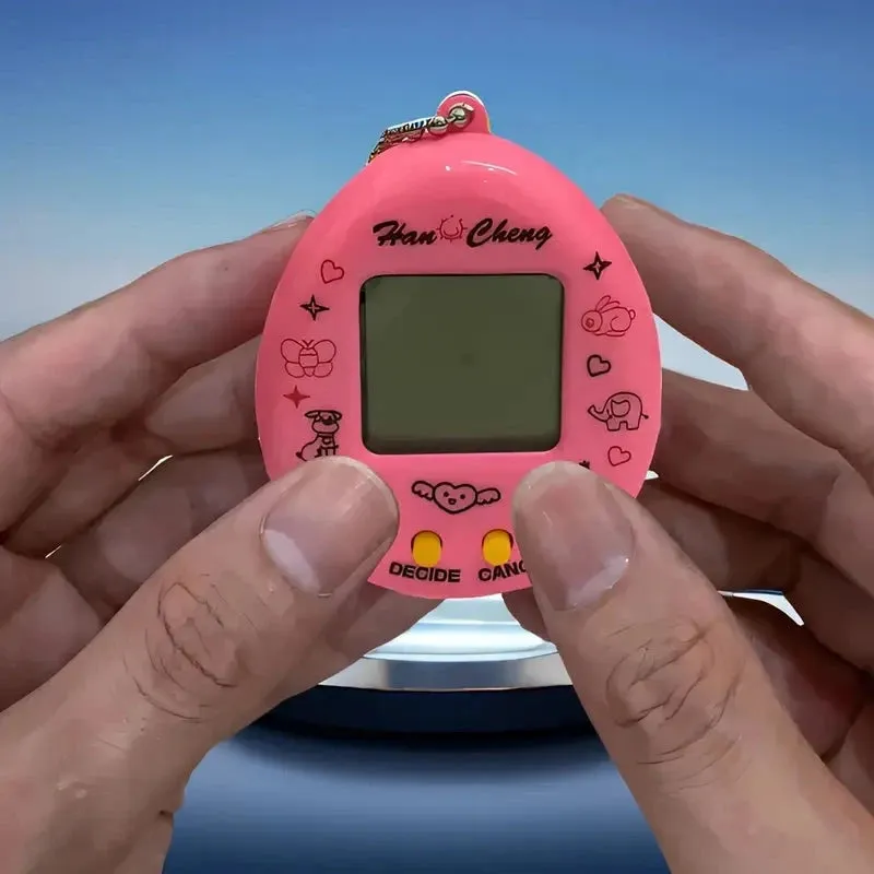 Mini Virtual Pet Game Machine, Battery-Powered Nostalgic Handheld Toy