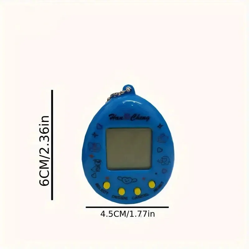 Mini Virtual Pet Game Machine, Battery-Powered Nostalgic Handheld Toy