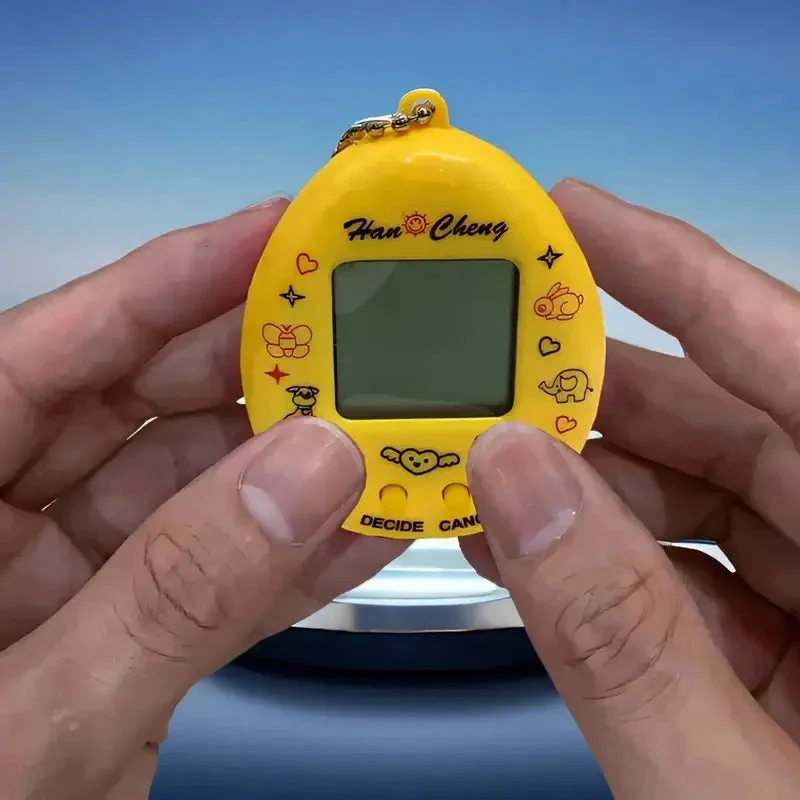 Mini Virtual Pet Game Machine, Battery-Powered Nostalgic Handheld Toy