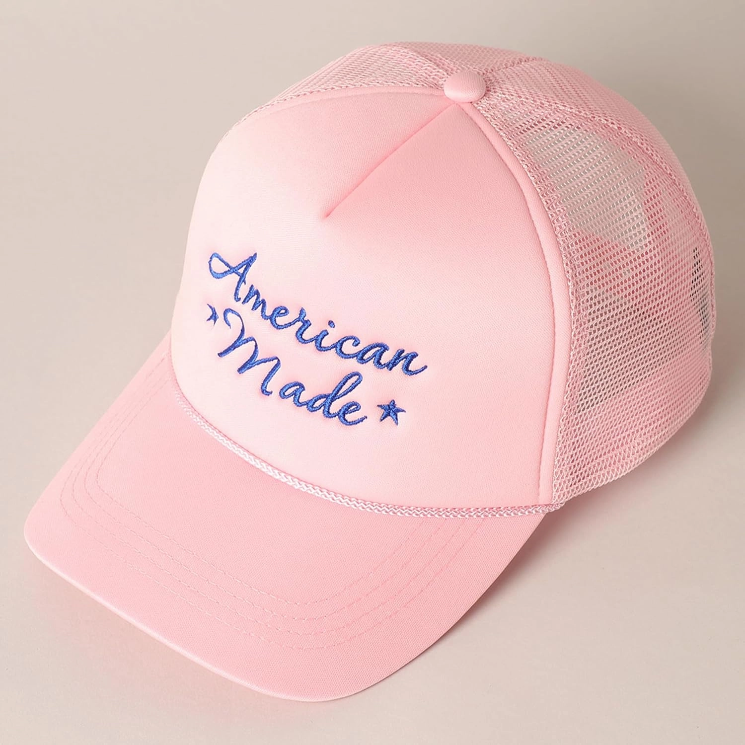 MIRMARU Retro Foam Mesh Trucker hat Trendy Design Summer Baseball Cap for Womens