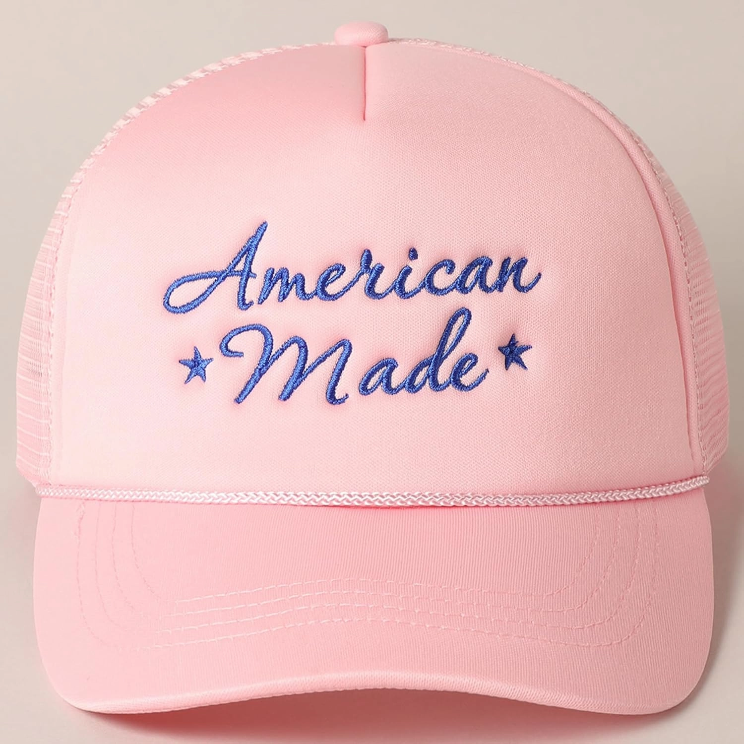 MIRMARU Retro Foam Mesh Trucker hat Trendy Design Summer Baseball Cap for Womens