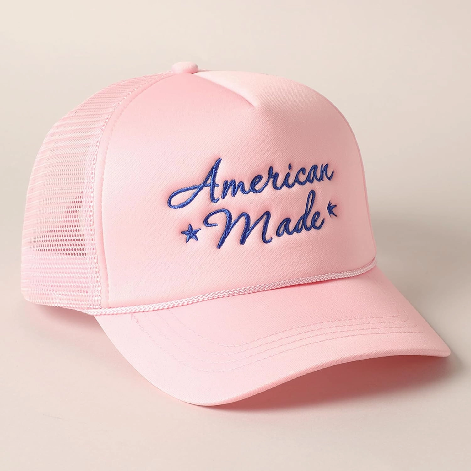 MIRMARU Retro Foam Mesh Trucker hat Trendy Design Summer Baseball Cap for Womens
