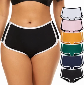 Mordlanka Women Boyshorts Underwear Cotton Panties Stretch Boxer Brief…